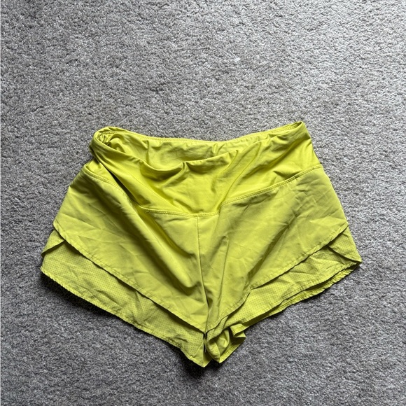 Spyder Women's Lime Green Athletic Shorts - Picture 1 of 3